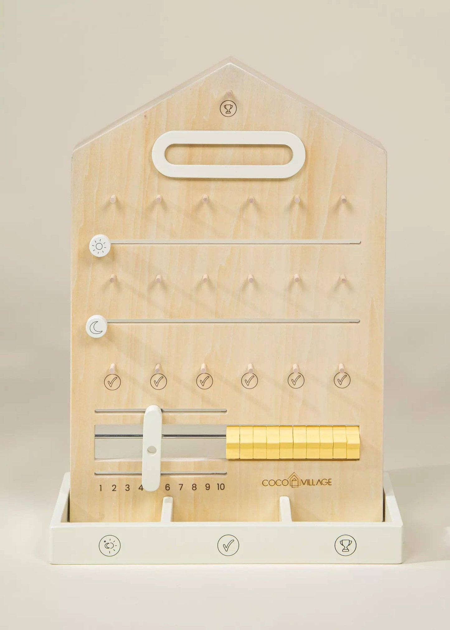 Tasks and rewards board for kids
