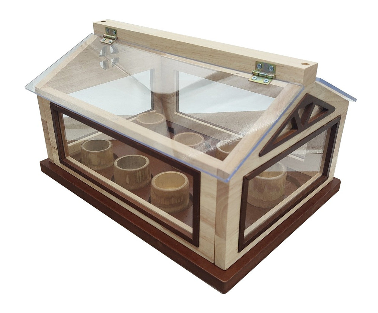 greenhouse made of wood