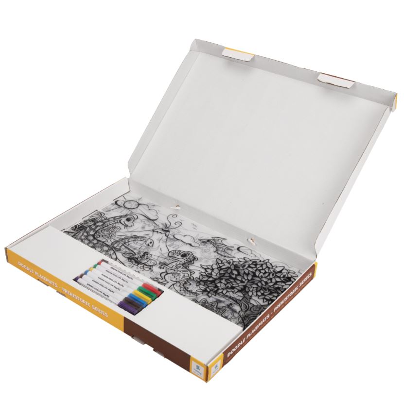 colourable placemats