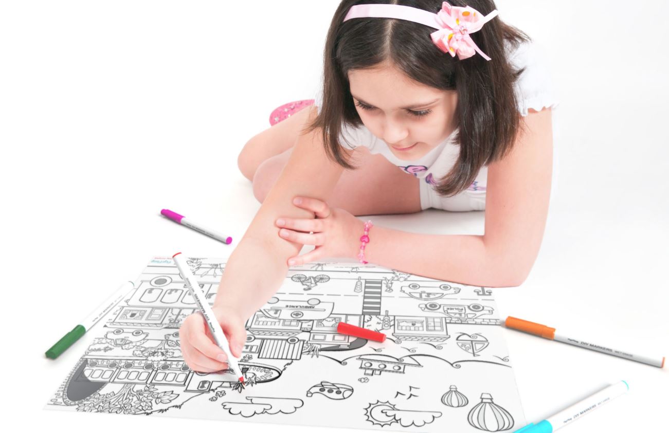 colorable placemats for kids