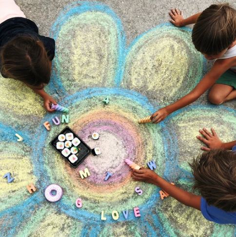 sidewalk chalk for kids