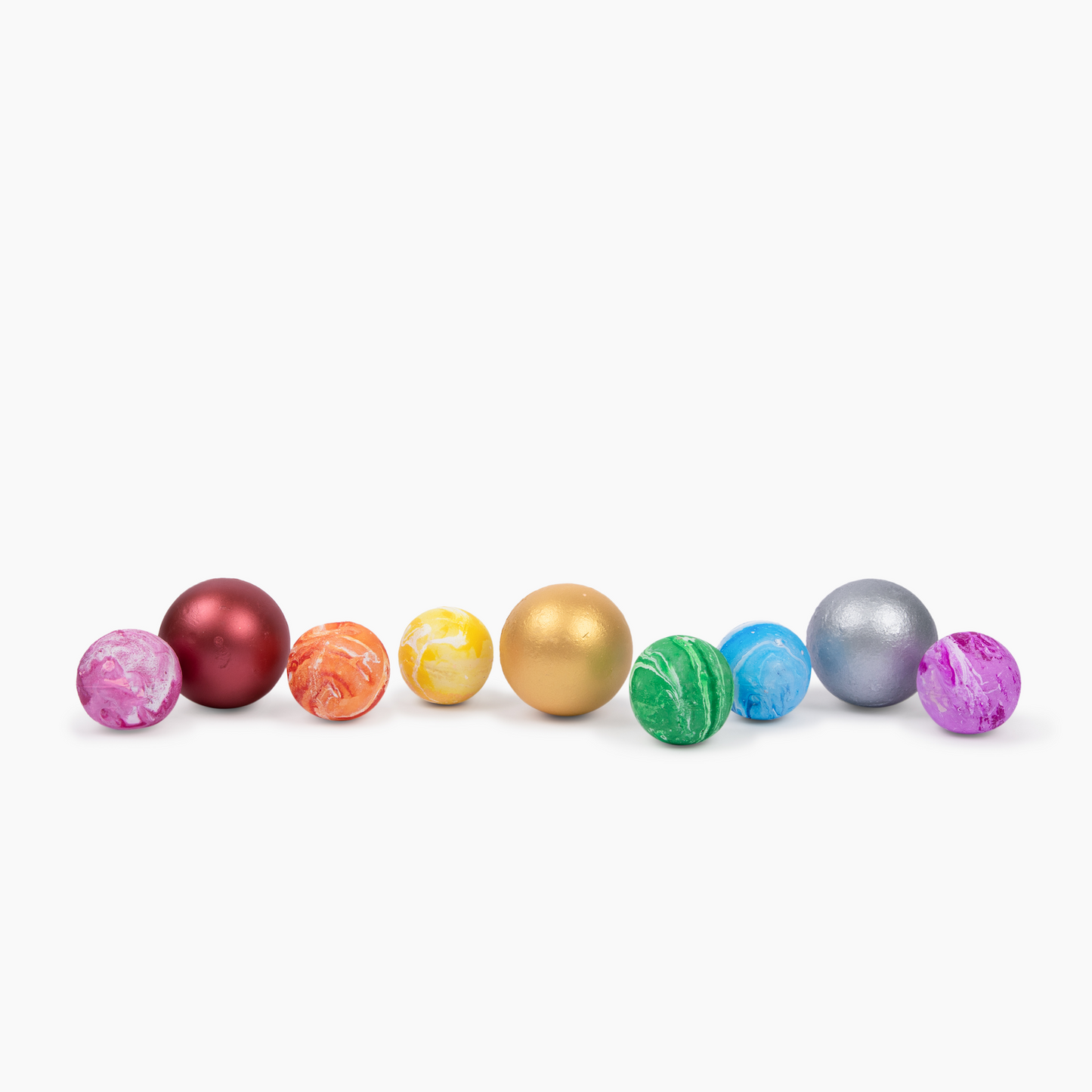planet shaped chalk
