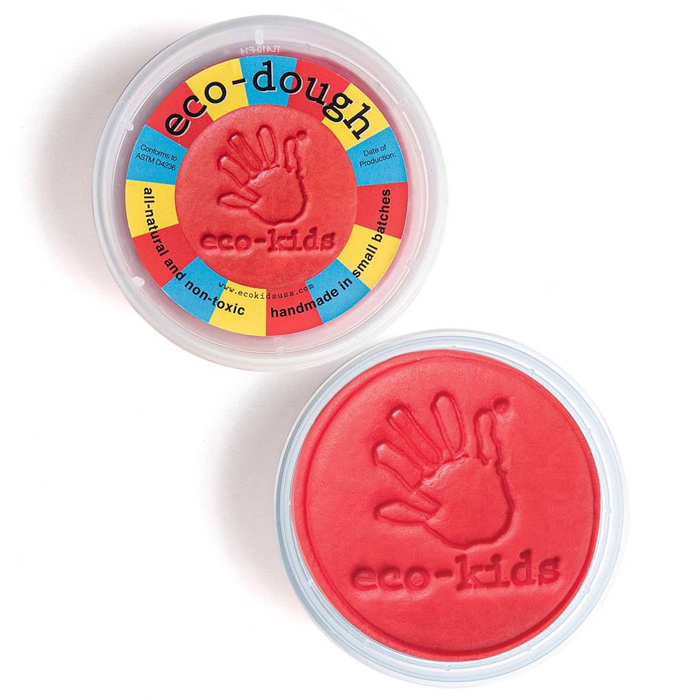 Red non toxic and safe playdough