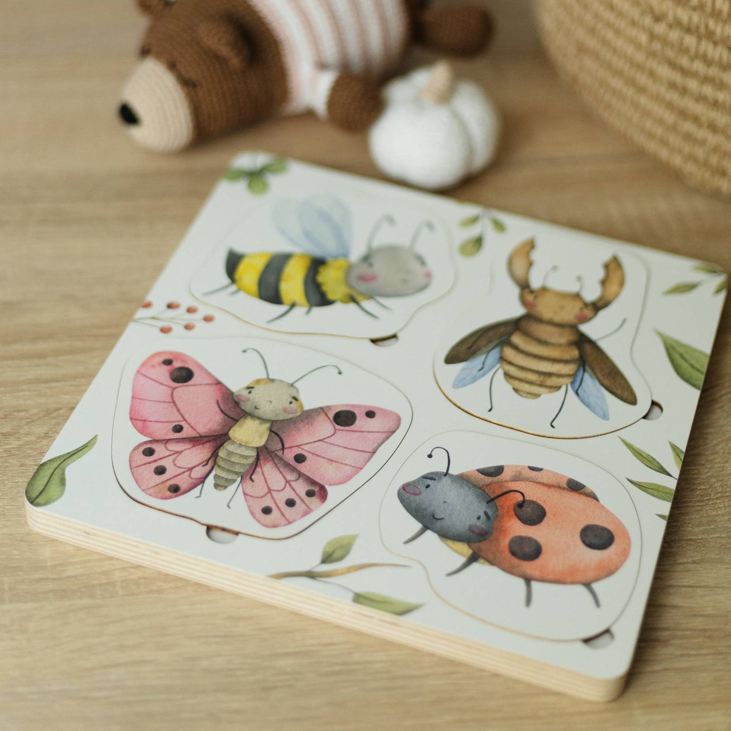 Bugs and insects lifecycle puzzle