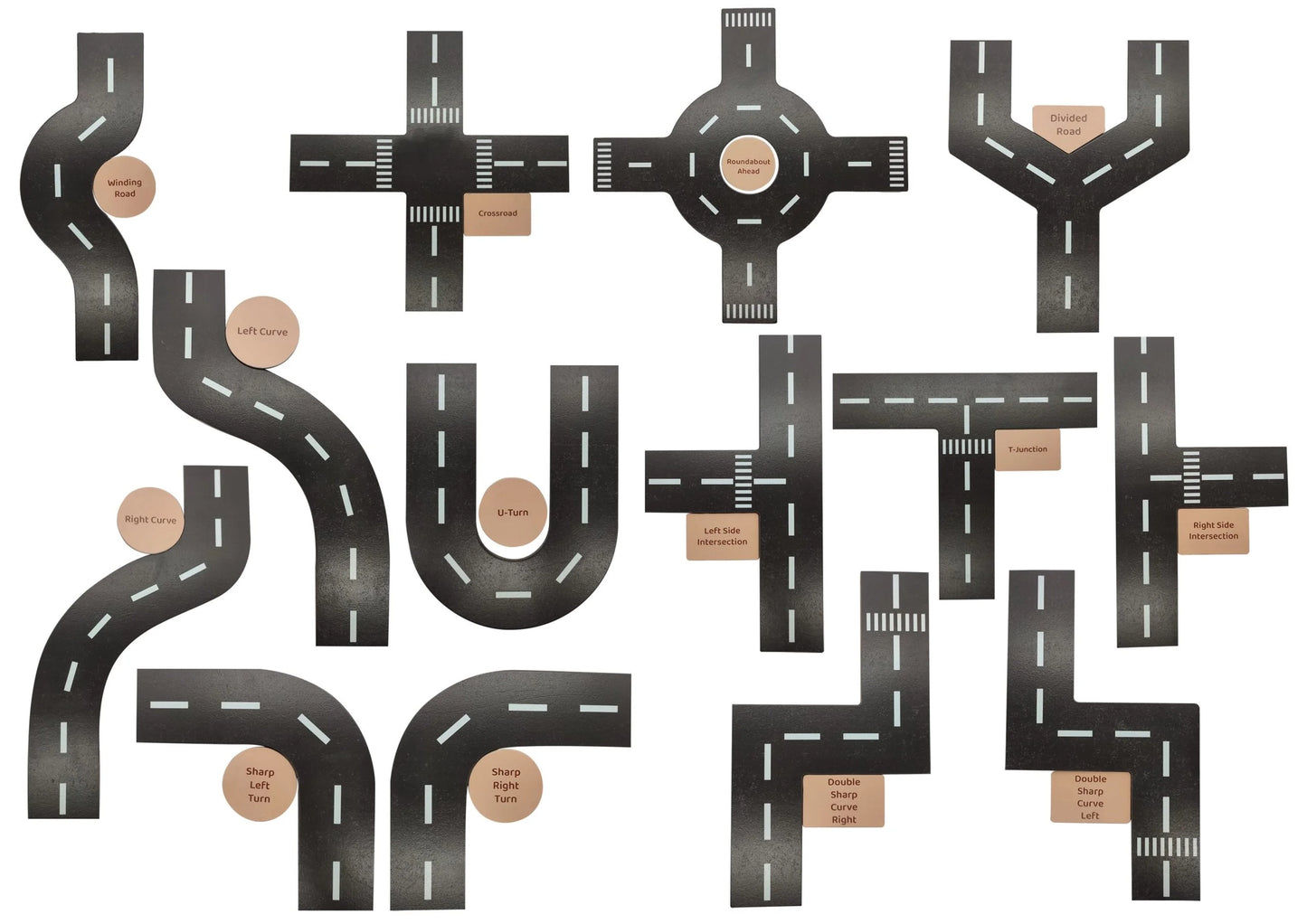 Vehicle and Road Playset