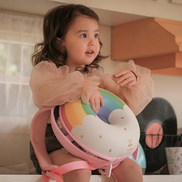 small rinbow donut backpack for kids