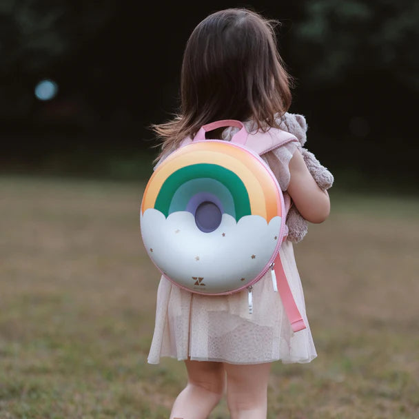 rainbow backpack for kids