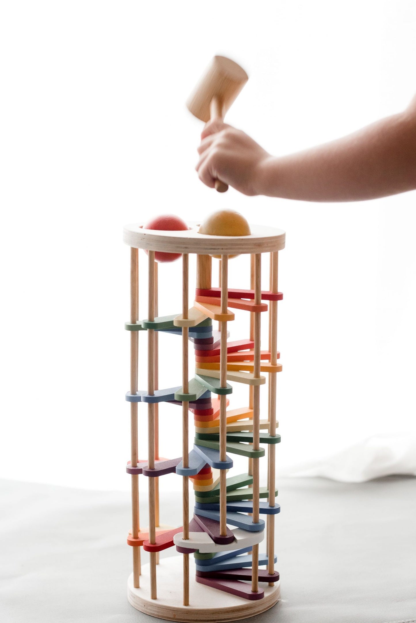 Pound A Ball Montessori Tower