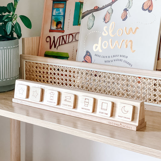 Routine helper visual planner for kids