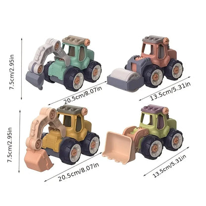 Build-a-Truck Building Set (Set of 4 Trucks)
