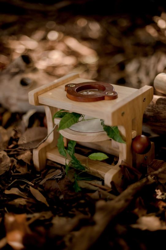 wooden microscope for kids