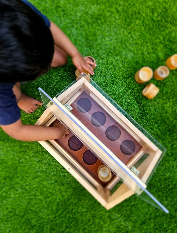 wooden greenhouse for kids