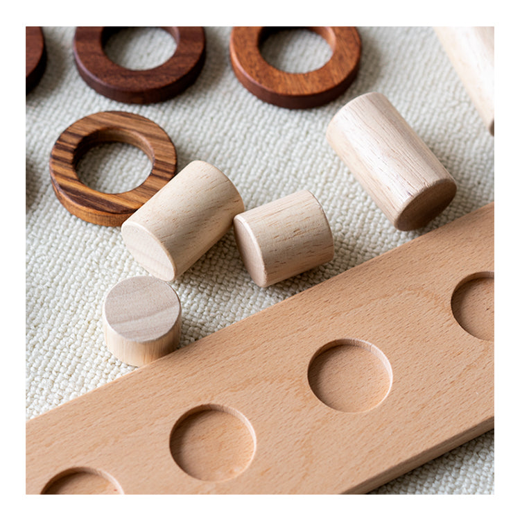 wooden stacking and nesting toys
