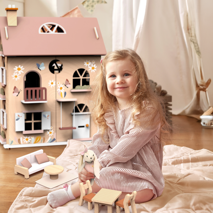 Flowers Cottage Doll House