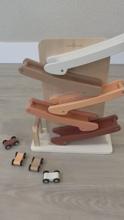 Wooden Car Glider Track