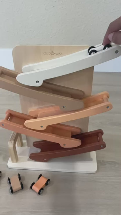 Wooden Car Glider Track