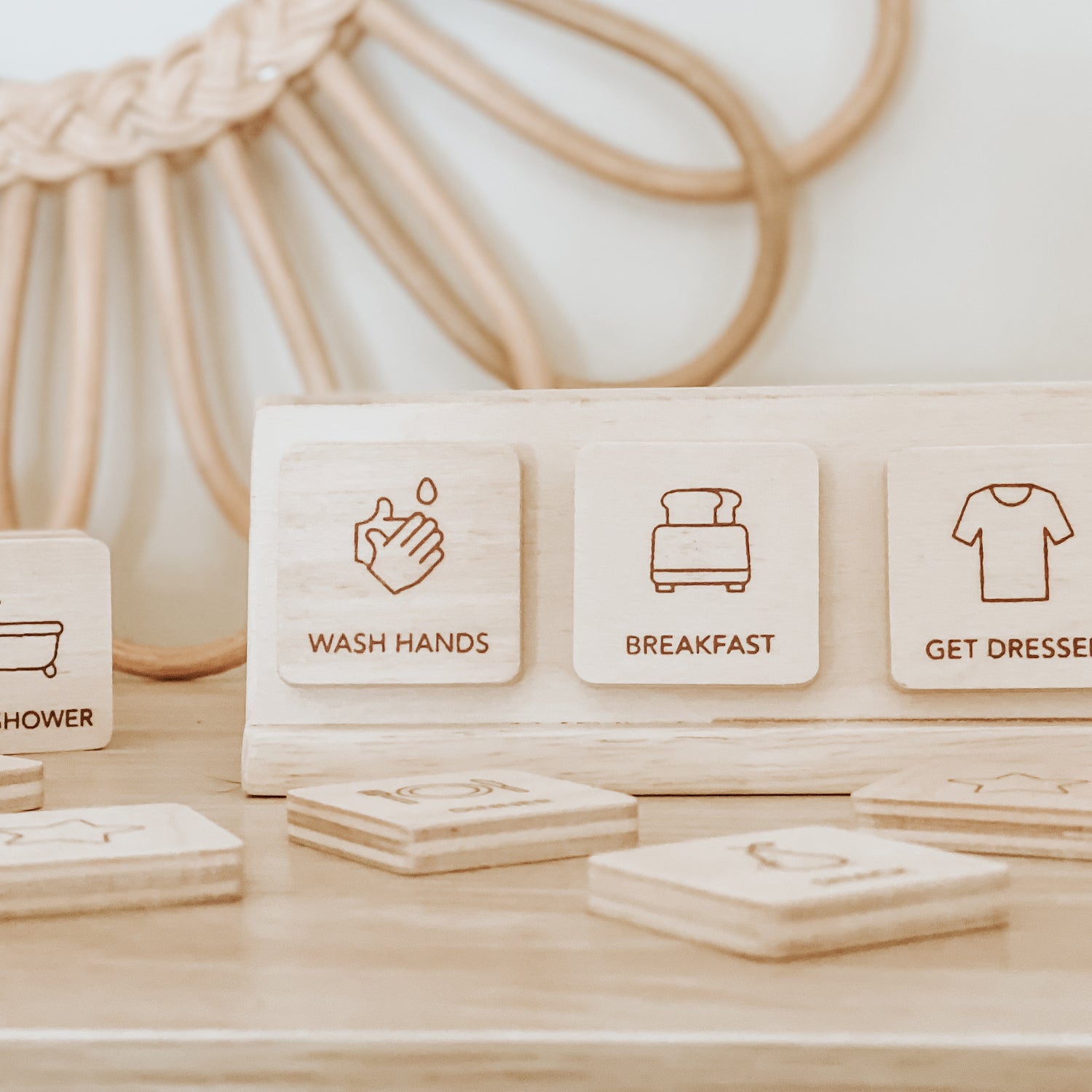 Montessori inspired daily planner for kids